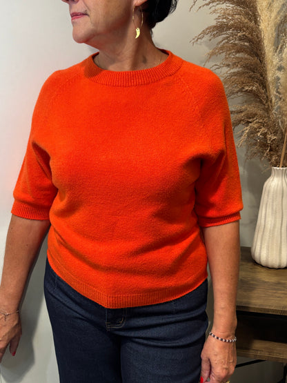 Pull à manches courtes