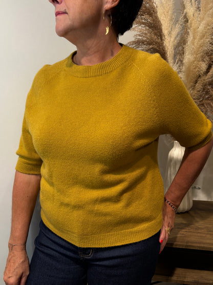 Pull à manches courtes