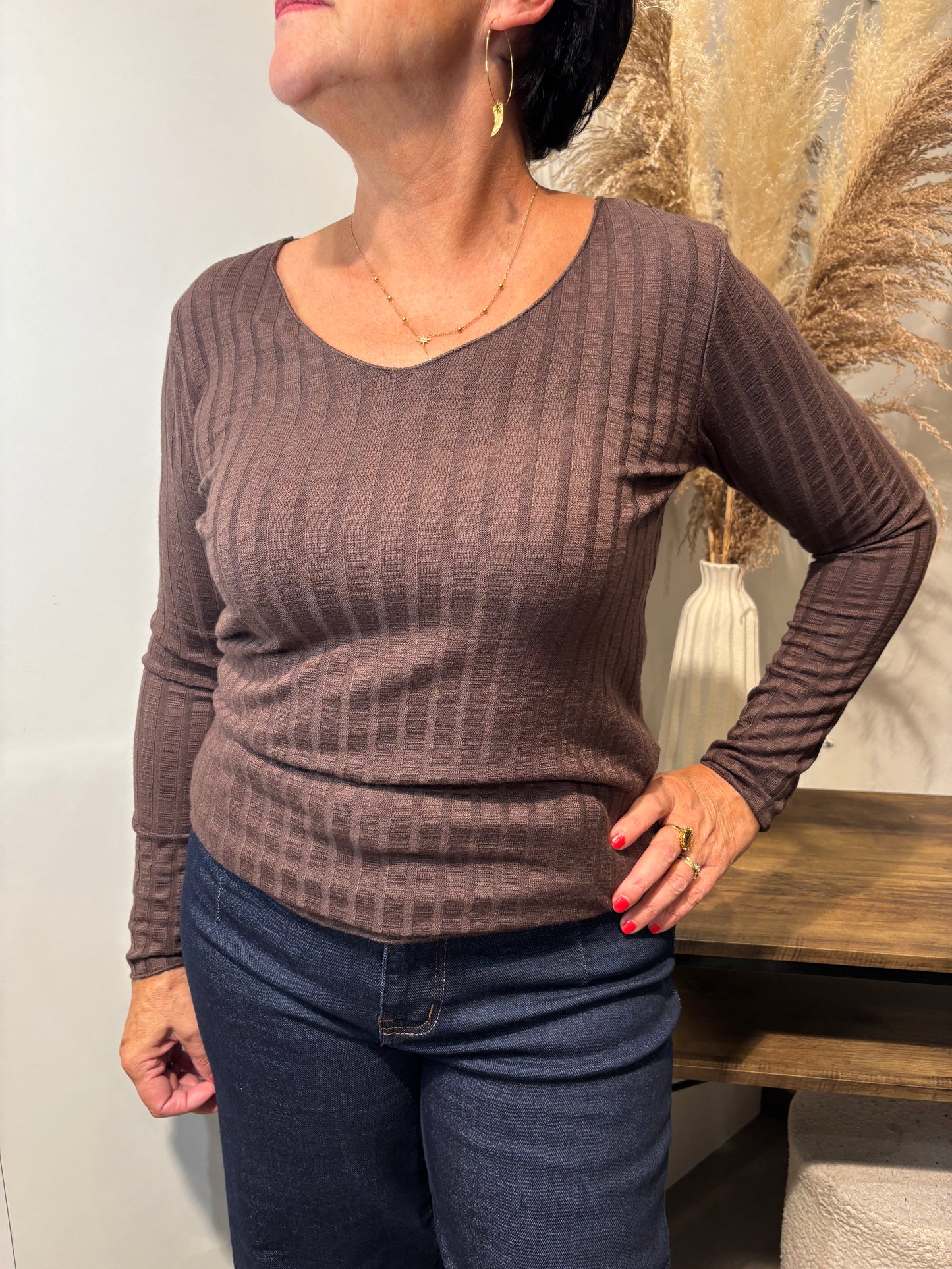 Pull manches longues